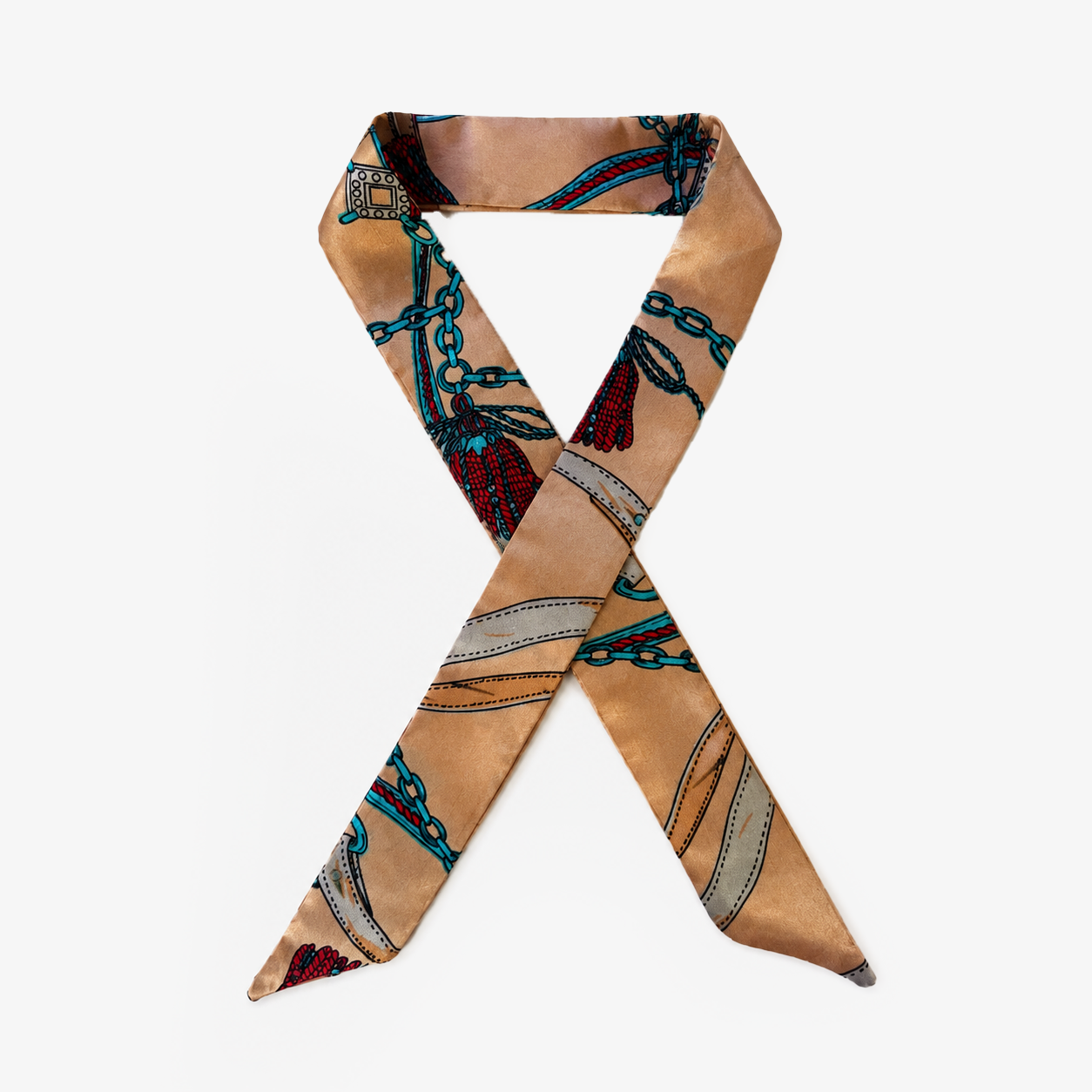 Satin Ribbon Bag Charm