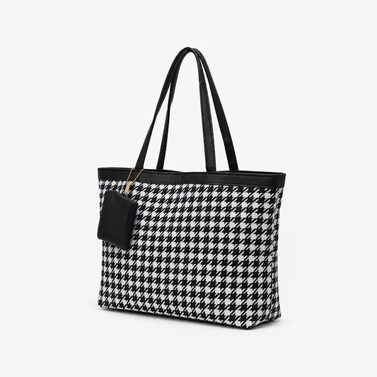 The Houndstooth Tote Bag