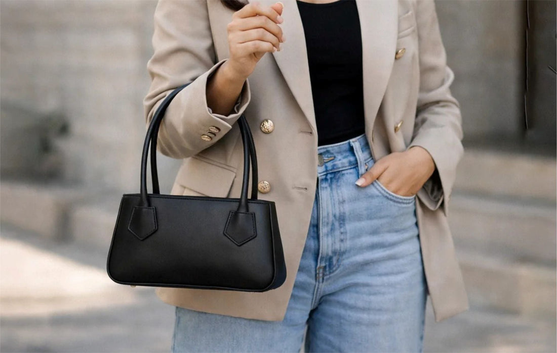 The Bag for the Woman Who Has Stopped Explaining Herself — FUR Minimalist Onyx