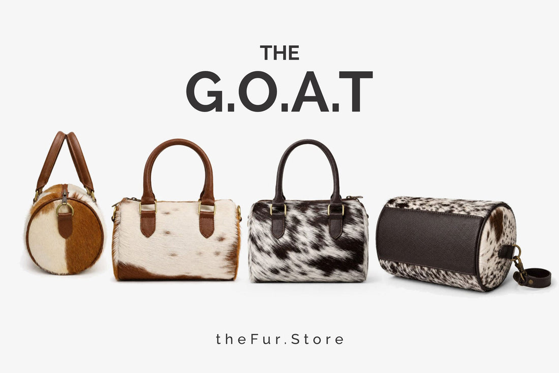 The Bag That Cannot Be Copied — FUR Goat Hide Leather Tote, New Arrival