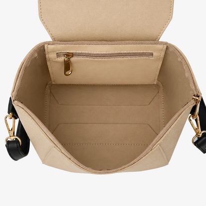 Milan Flap Crossbody Bag - Ivory