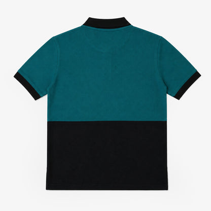 Ferozi Rainbow Stripe Polo