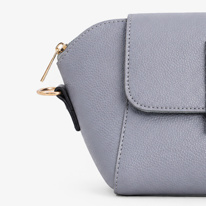 Milan Flap Crossbody Bag - Graphite