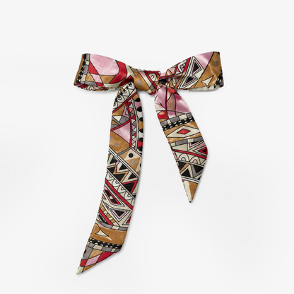 Satin Ribbon Bag Charm