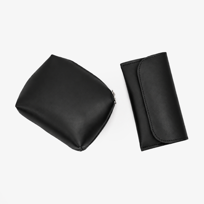 Luxe Noir 3-Piece Everyday Tote Bag Set