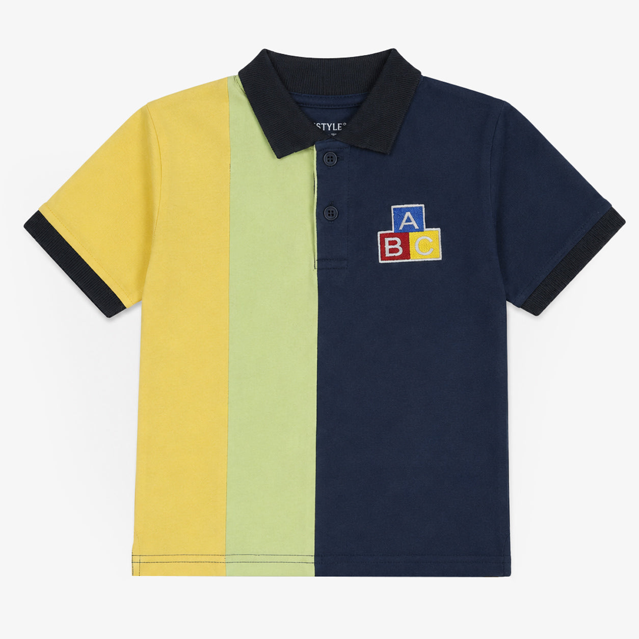Color Block ABC Polo