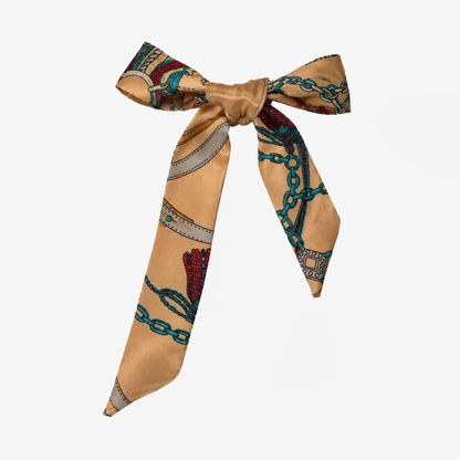 Satin Ribbon Bag Charm