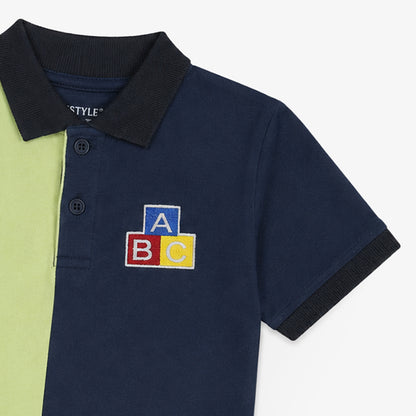 Color Block ABC Polo