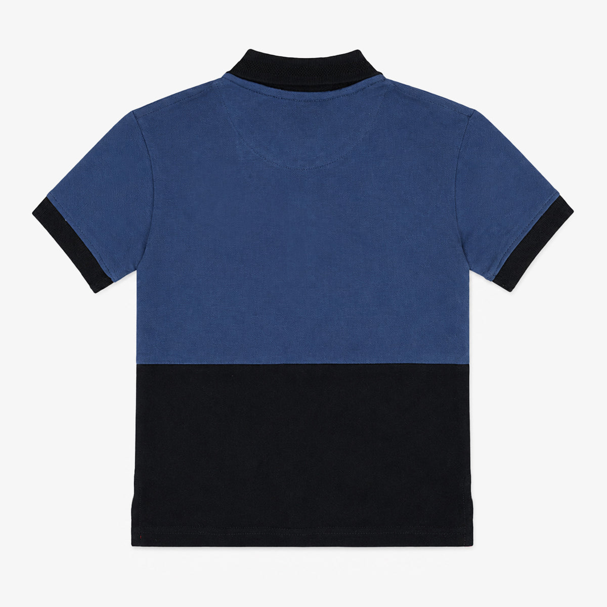 Blue Rainbow Stripe Polo