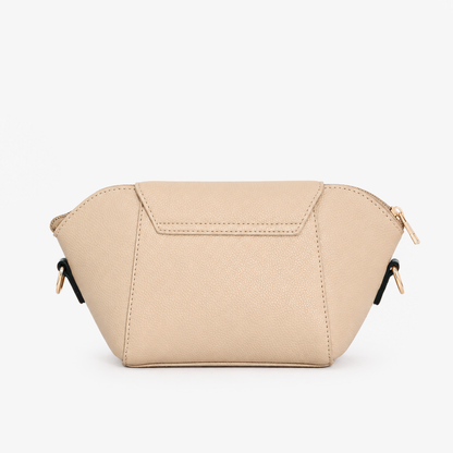 Milan Flap Crossbody Bag - Ivory