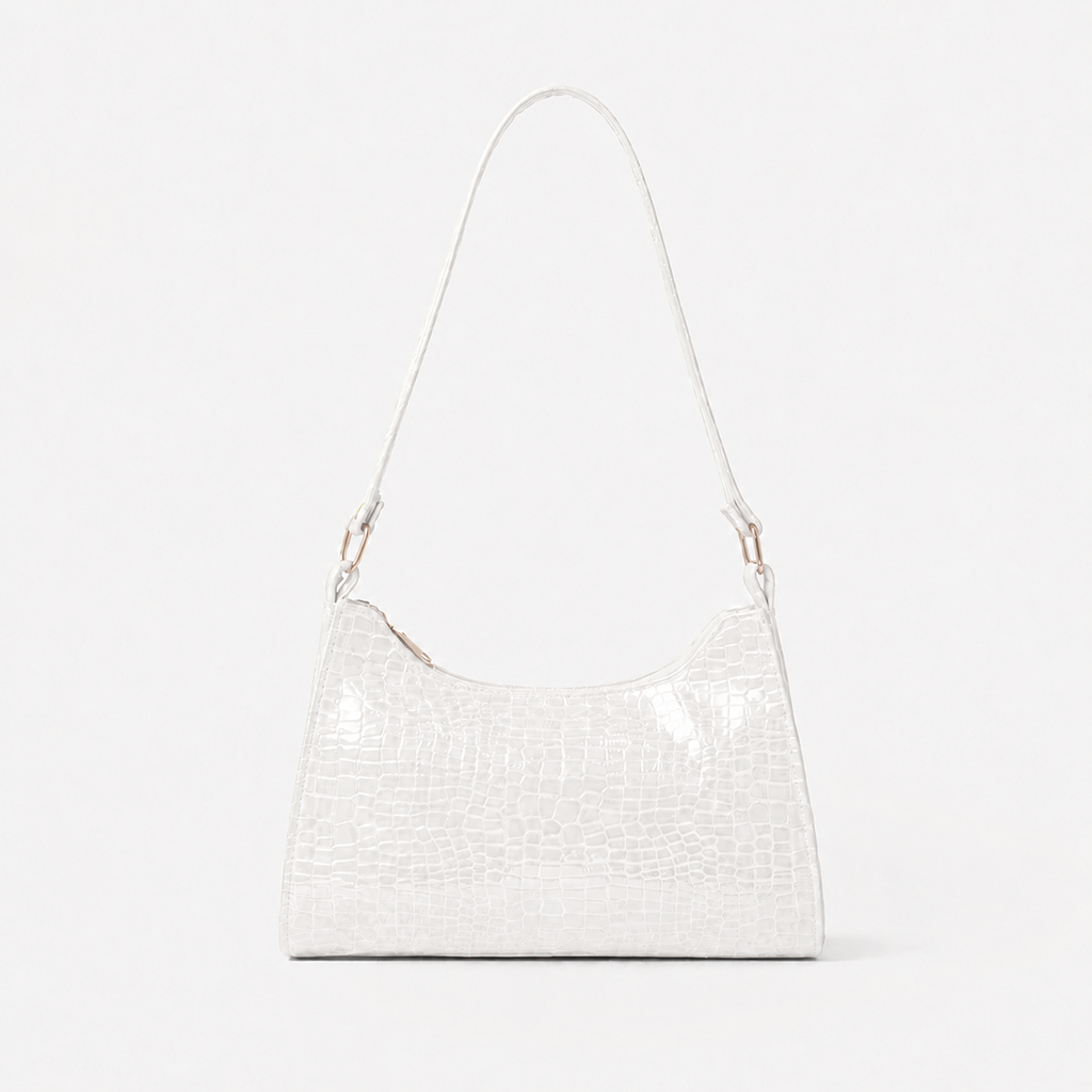 Glossy Top Handle Bag