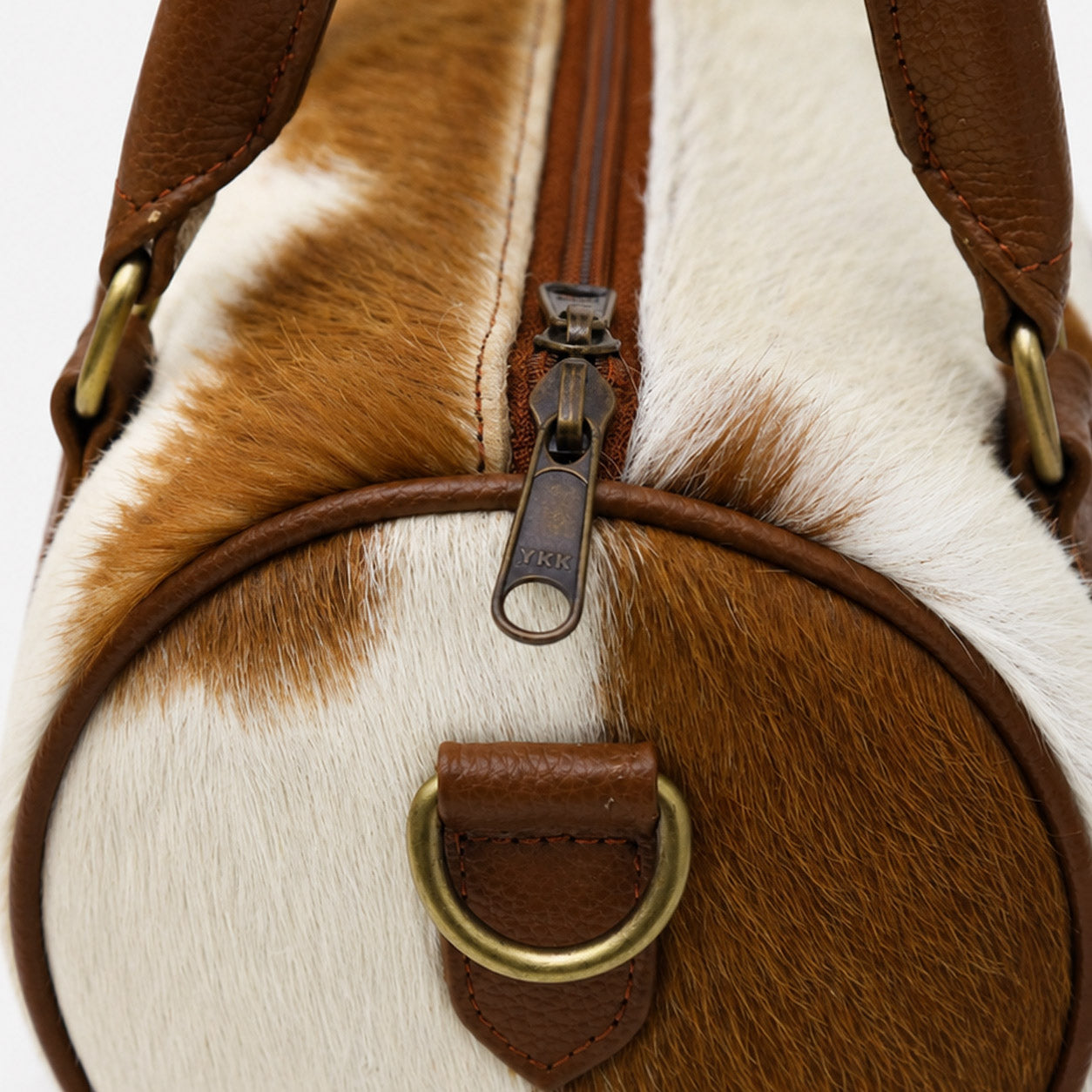 FUR Goat Hide Tote Ivory Cognac lifestyle women Pakistan