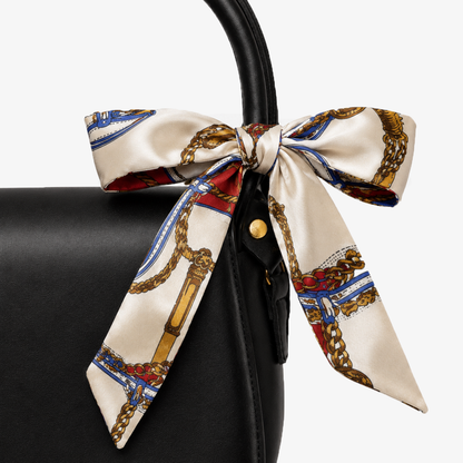 Satin Ribbon Bag Charm