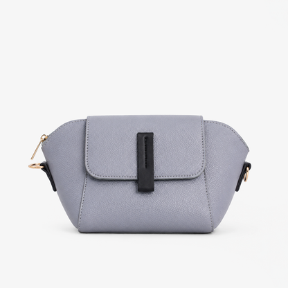 Milan Flap Crossbody Bag - Graphite