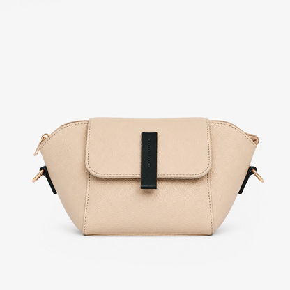 Milan Flap Crossbody Bag - Ivory