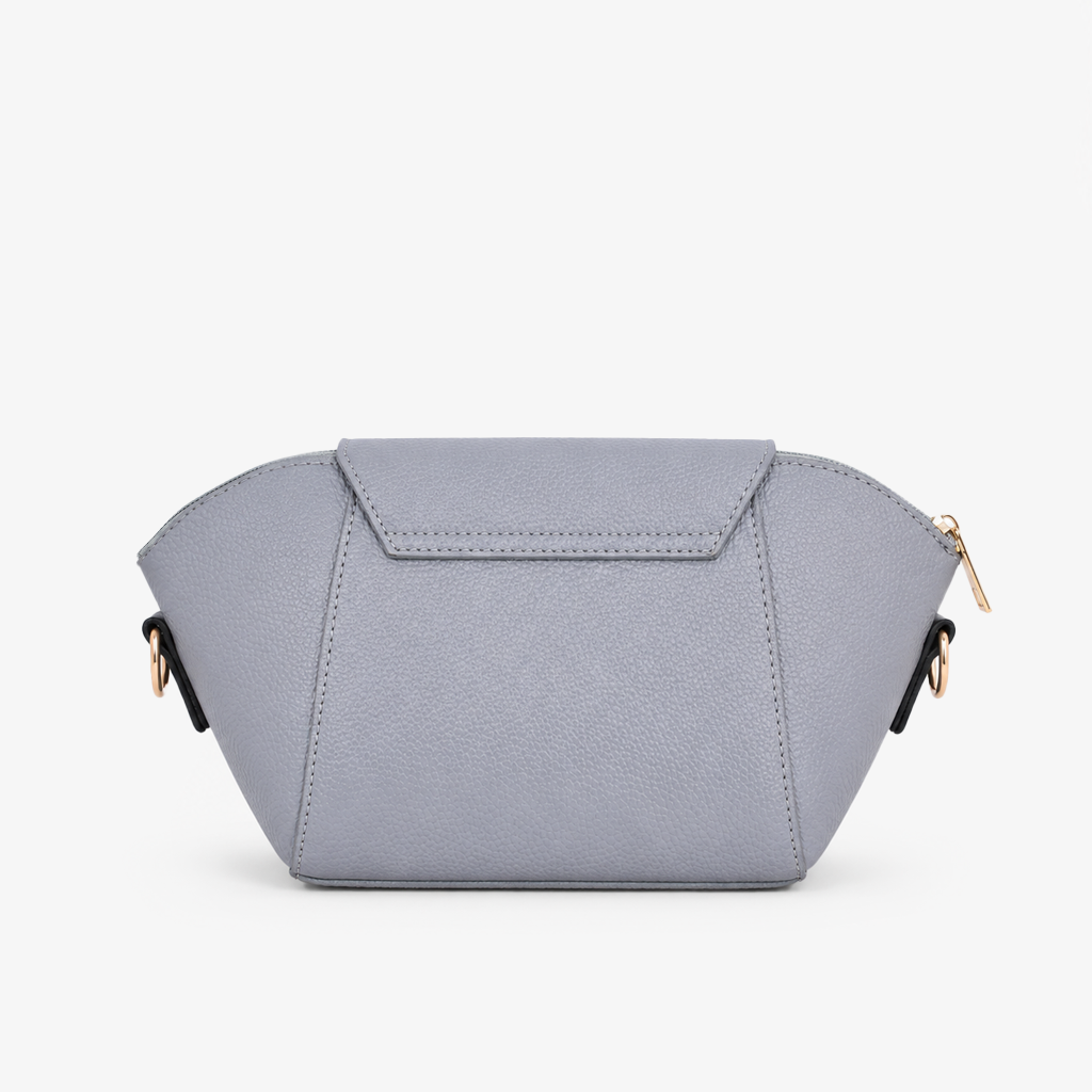 Milan Flap Crossbody Bag - Graphite