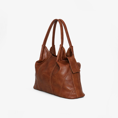 Brown Vintage Hobo Shoulder Bag