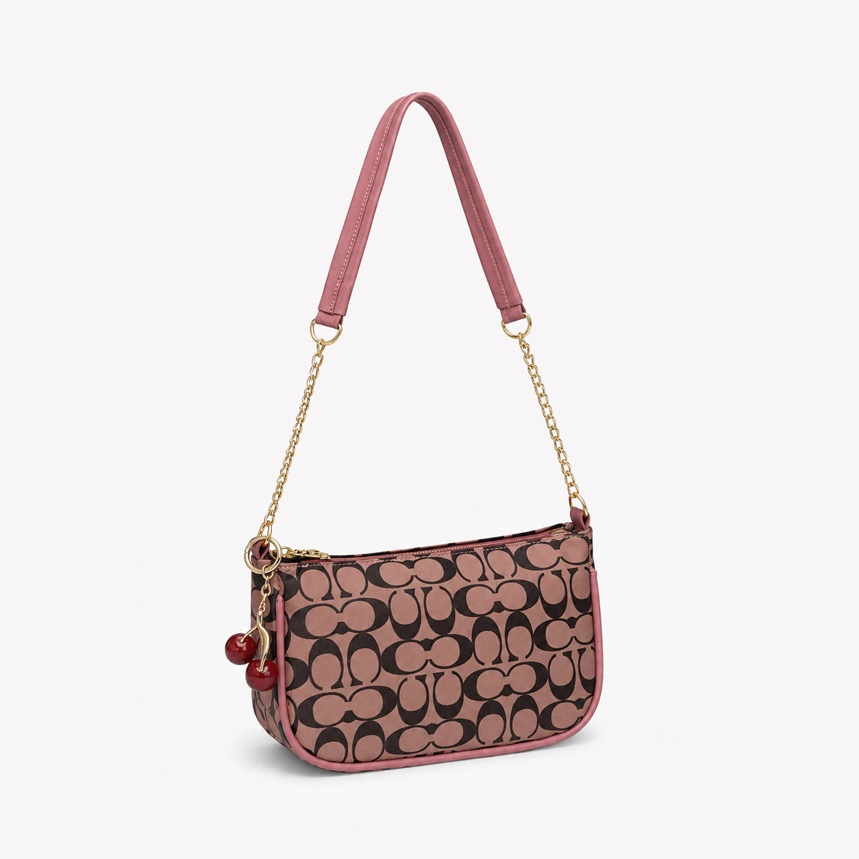 Cherry Bag + Golden Cherry Bag Charm