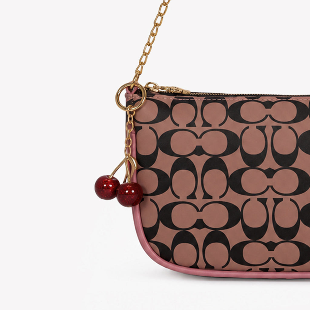 Cherry Bag + Golden Cherry Bag Charm