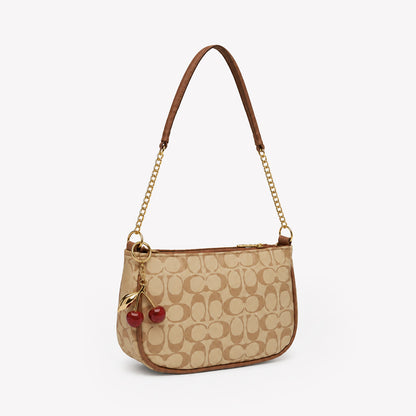 Cherry Bag + Golden Cherry Bag Charm