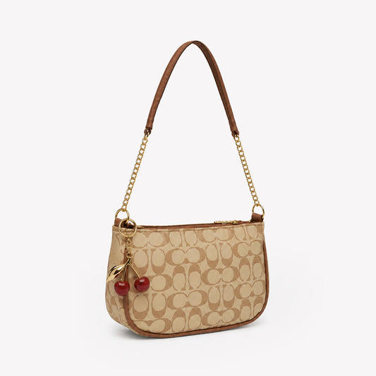 Cherry Bag + Golden Cherry Bag Charm