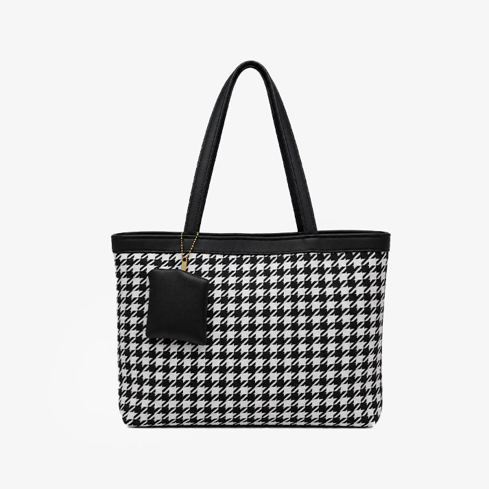The Houndstooth Tote Bag