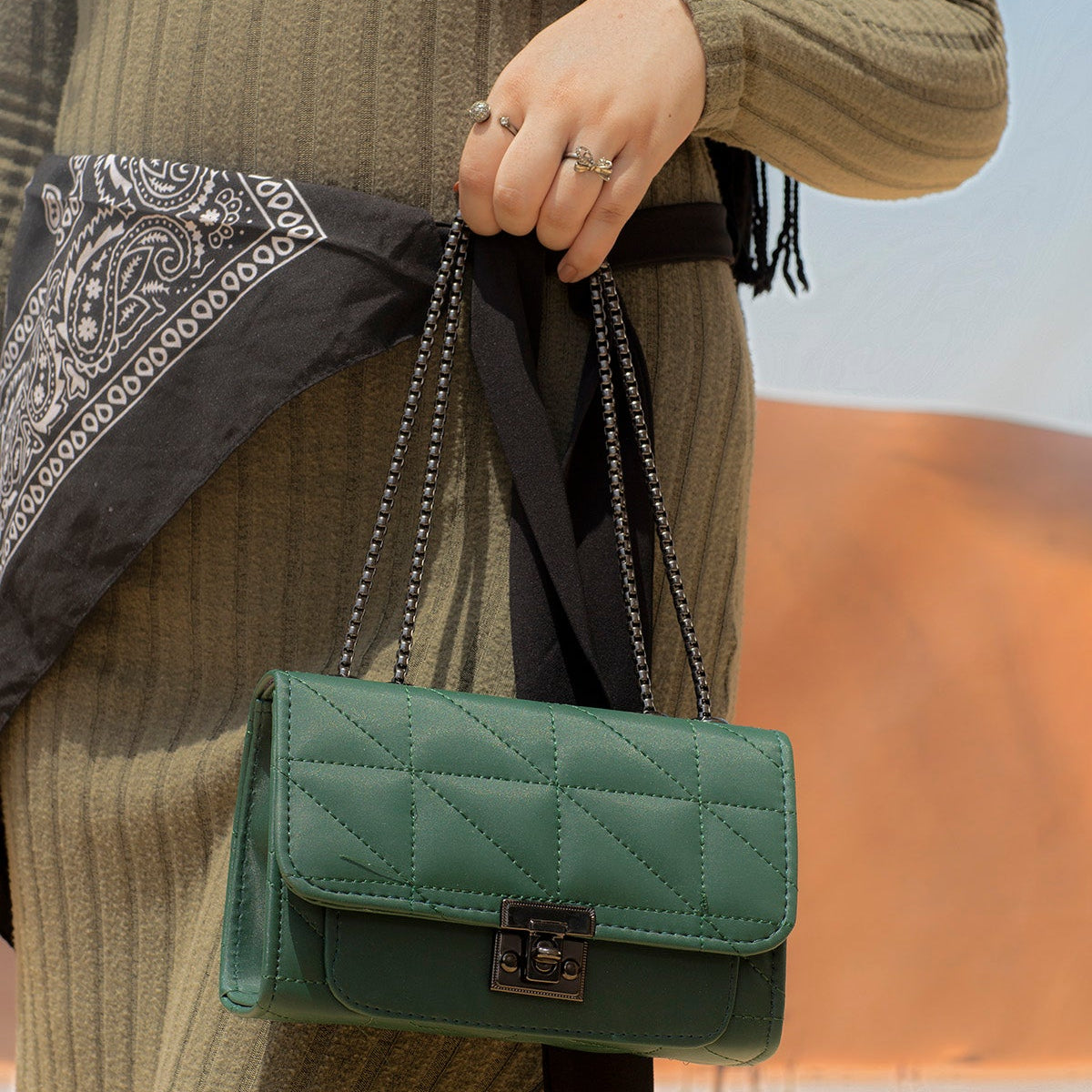 Quilted Shoulder Bag