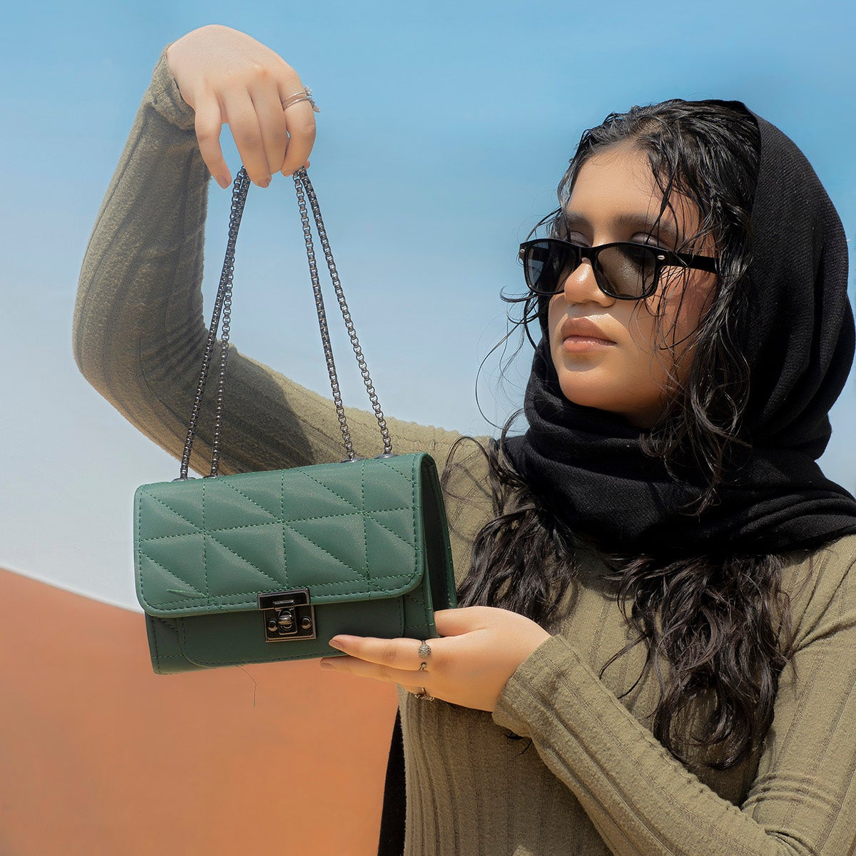Quilted Shoulder Bag