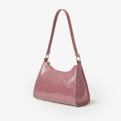 Glossy Top Handle Bag