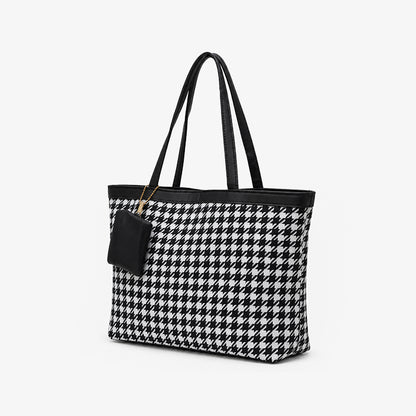 The Houndstooth Tote Bag