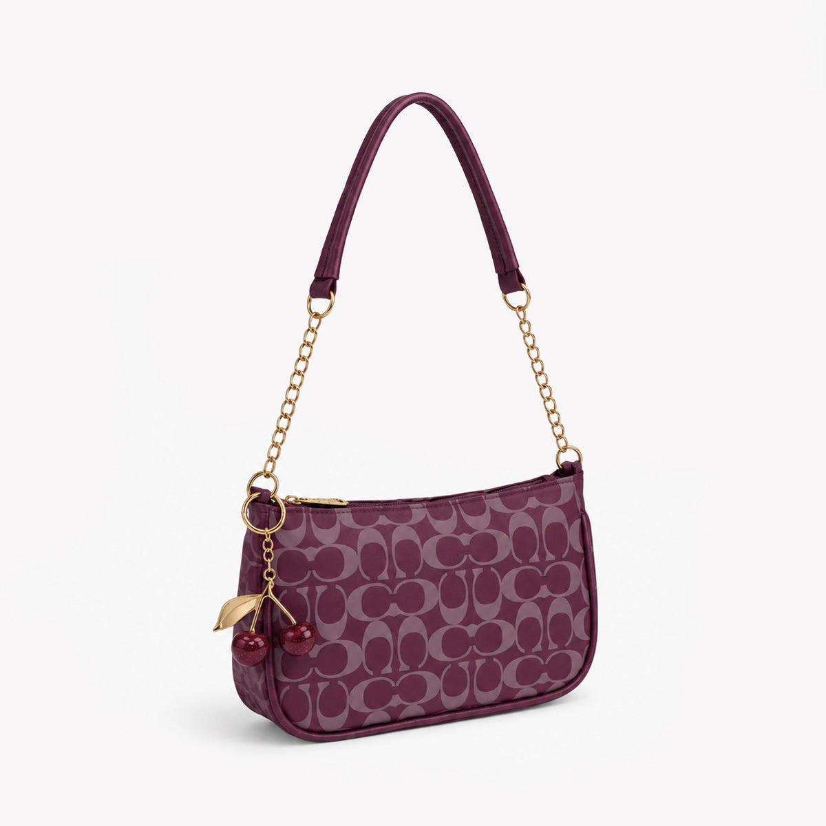 Cherry Bag + Golden Cherry Bag Charm