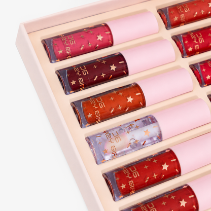 Star Glow Mini Lip Color Set – 12 PC