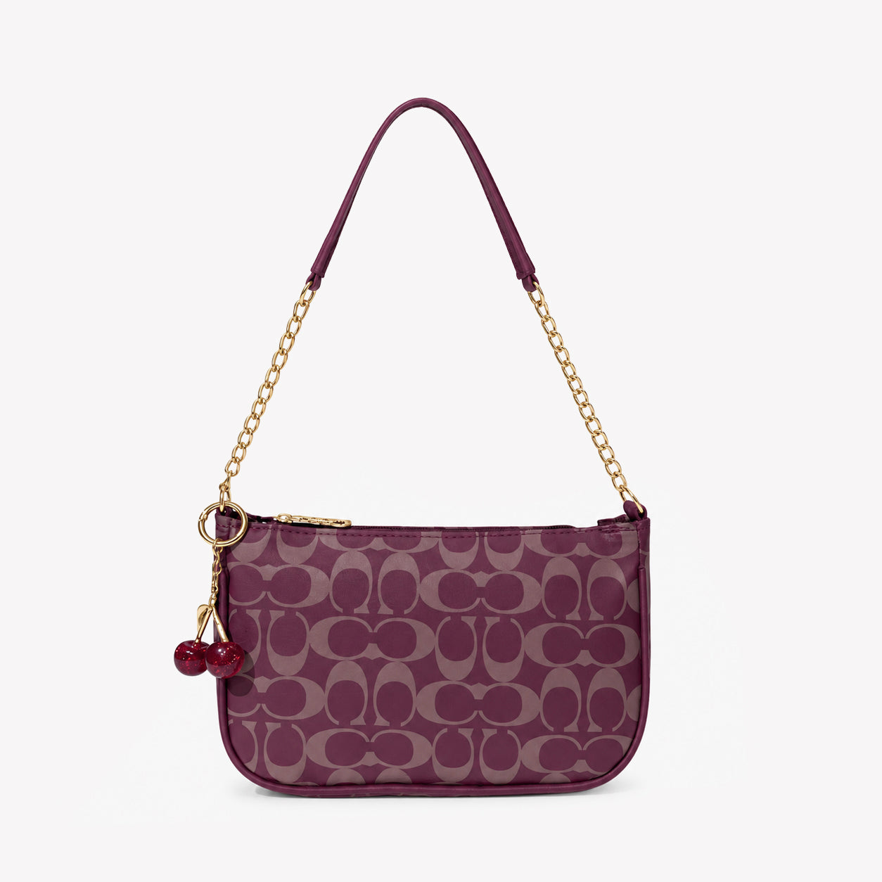Cherry Bag + Golden Cherry Bag Charm