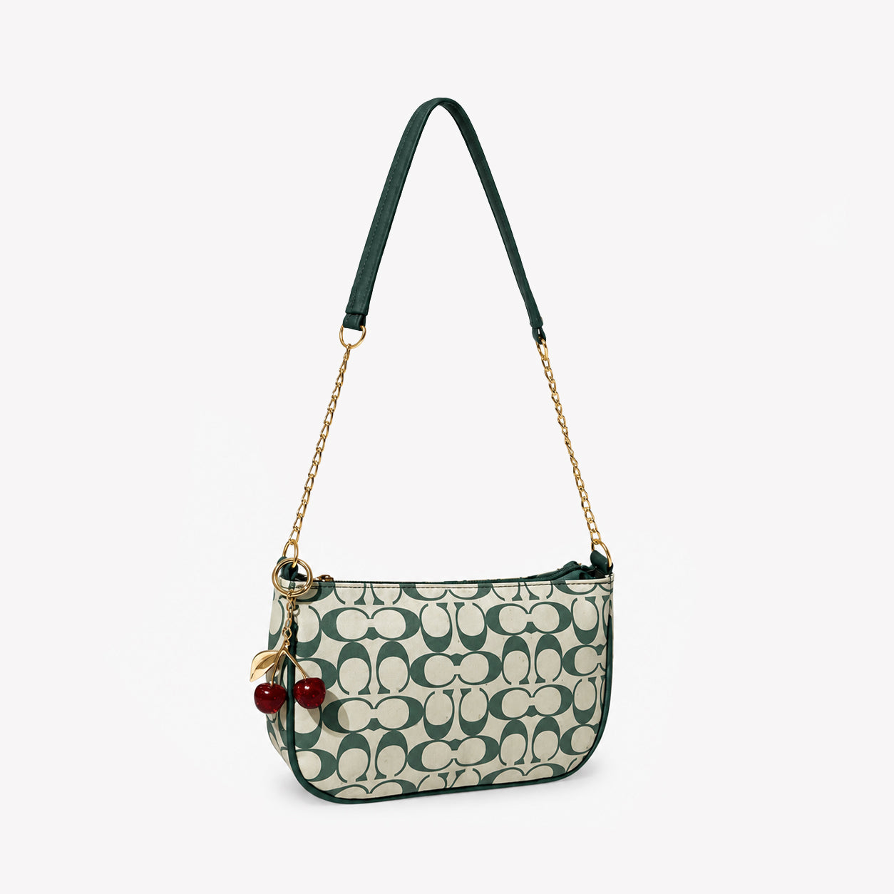 Cherry Bag + Golden Cherry Bag Charm