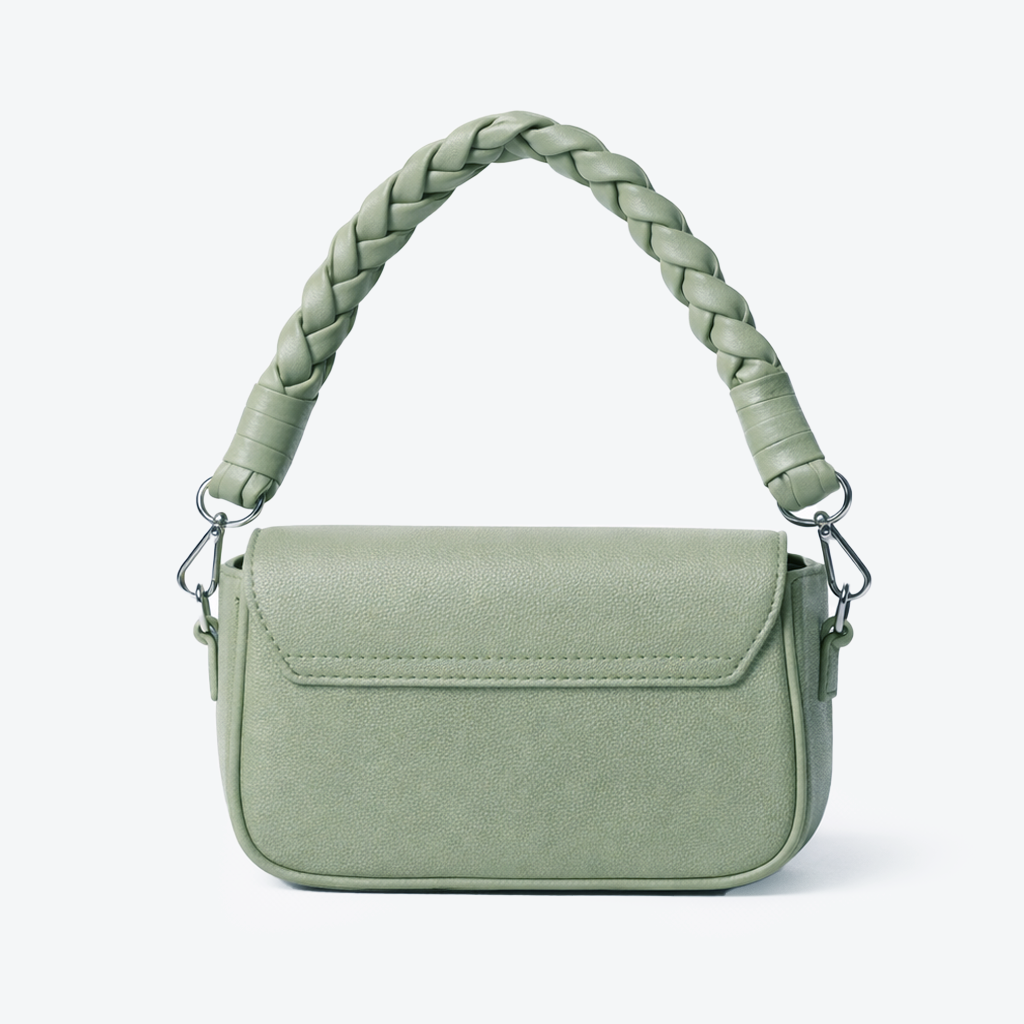 green sactchel bag online in pakistan