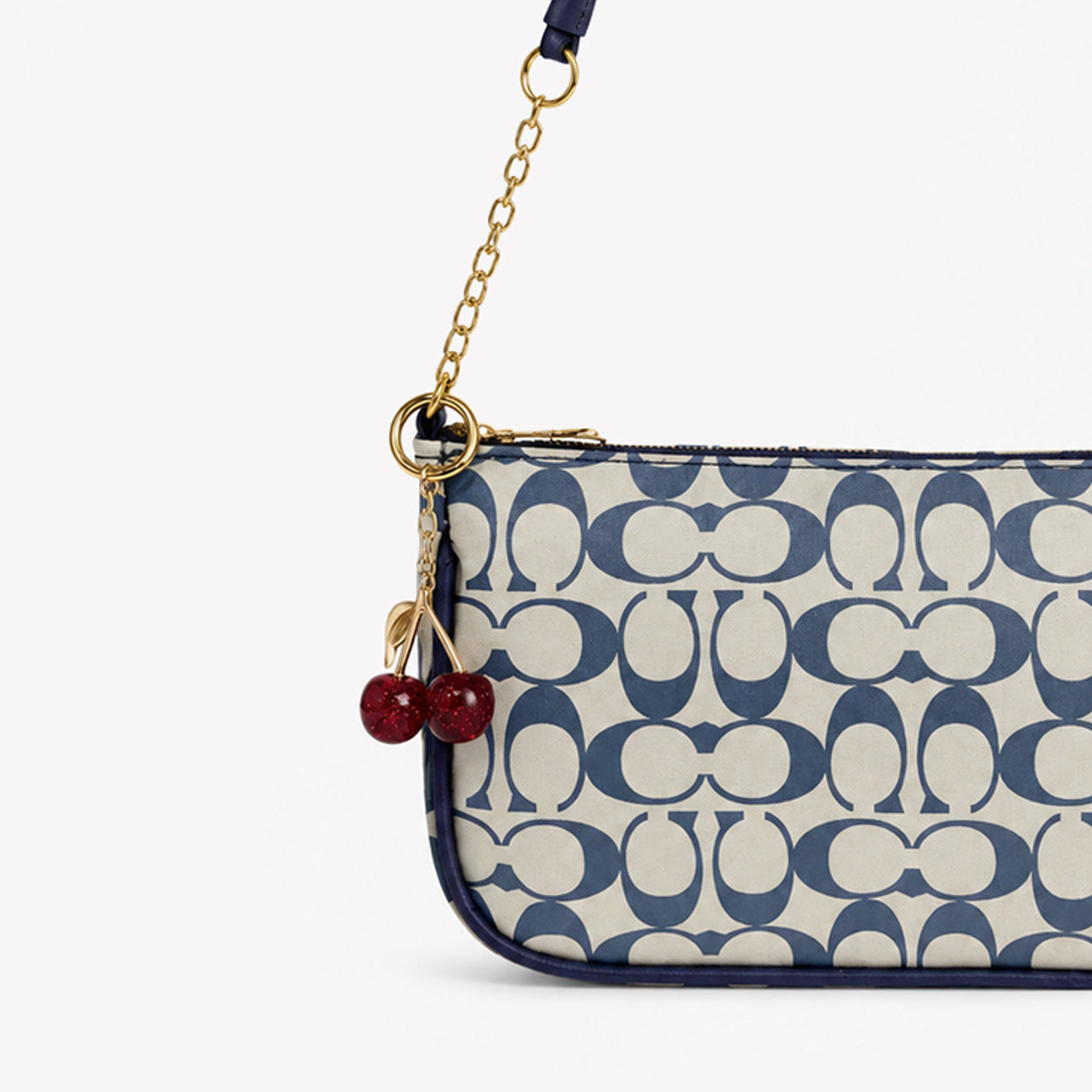 Cherry Bag + Golden Cherry Bag Charm