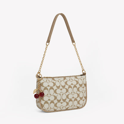 Cherry Bag + Golden Cherry Bag Charm