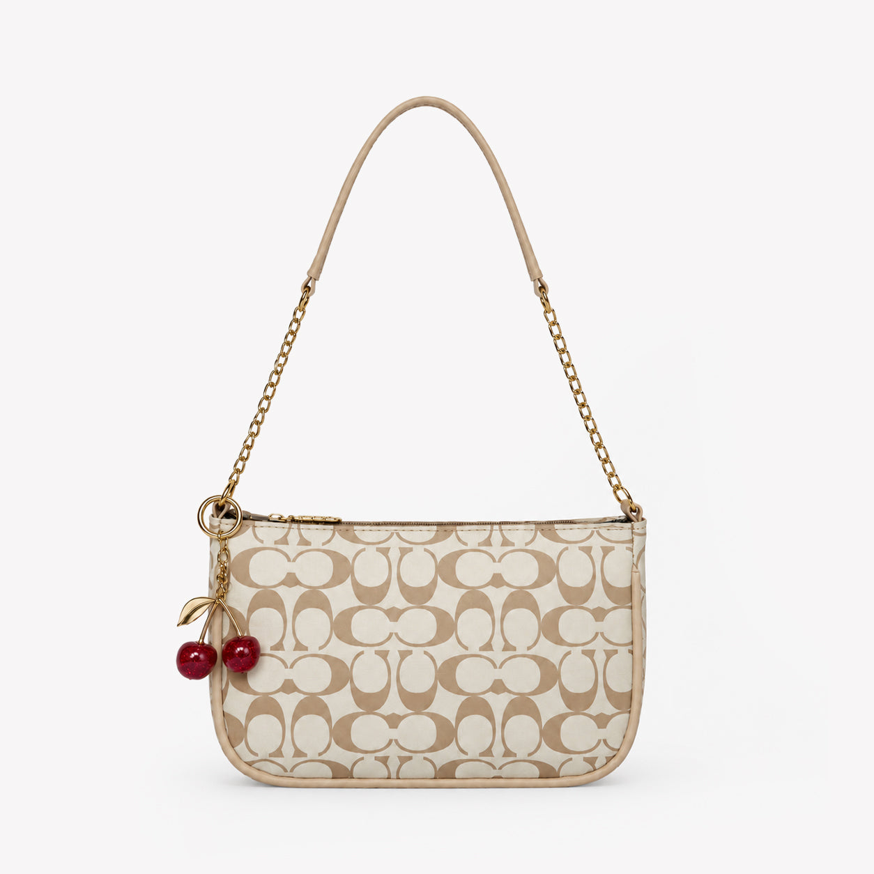 Cherry Bag + Golden Cherry Bag Charm