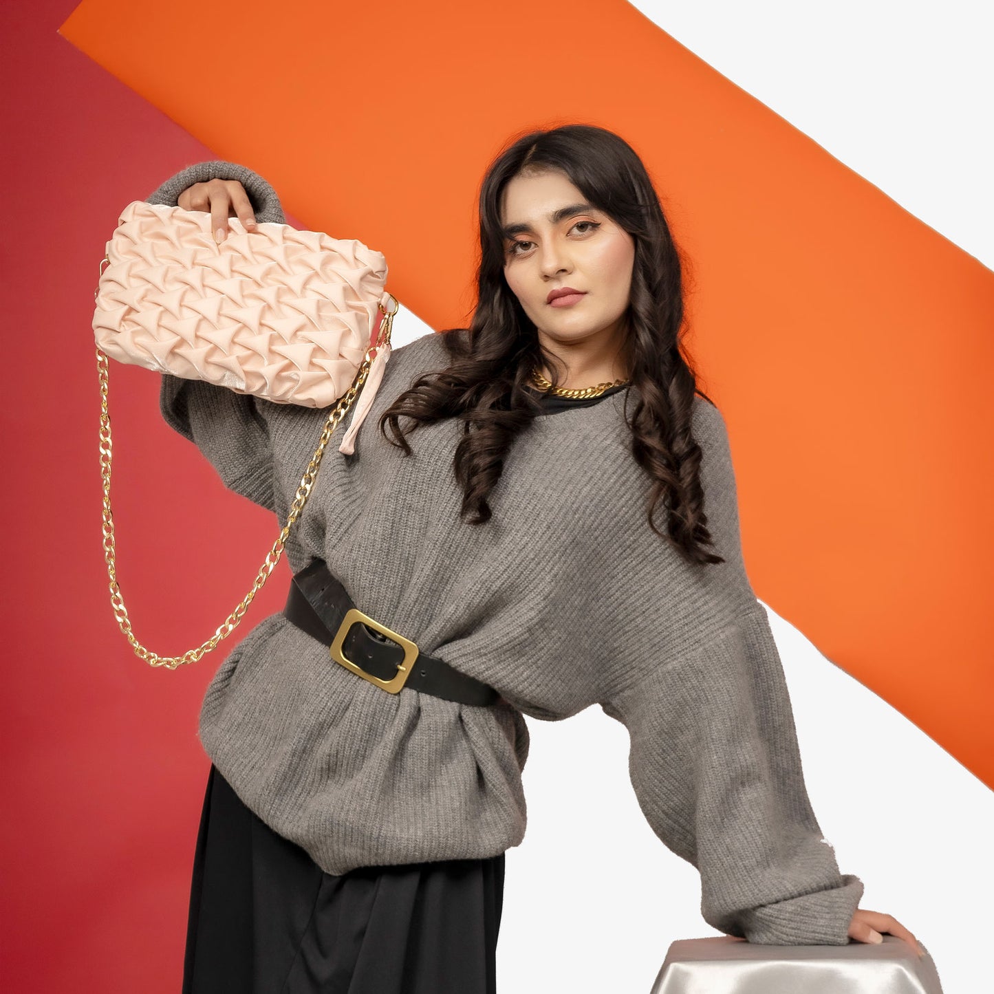 Fur Chain Bag