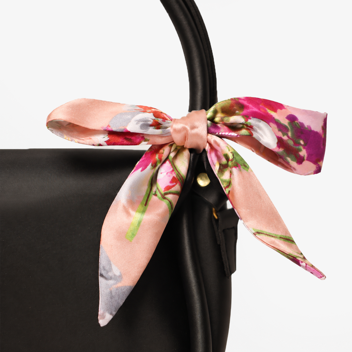 Satin Ribbon Bag Charm