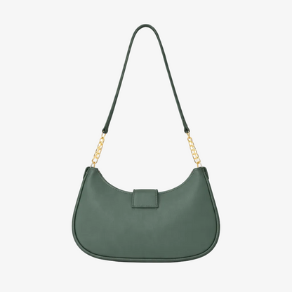 Crescent Shoulder Bag back view – FUR