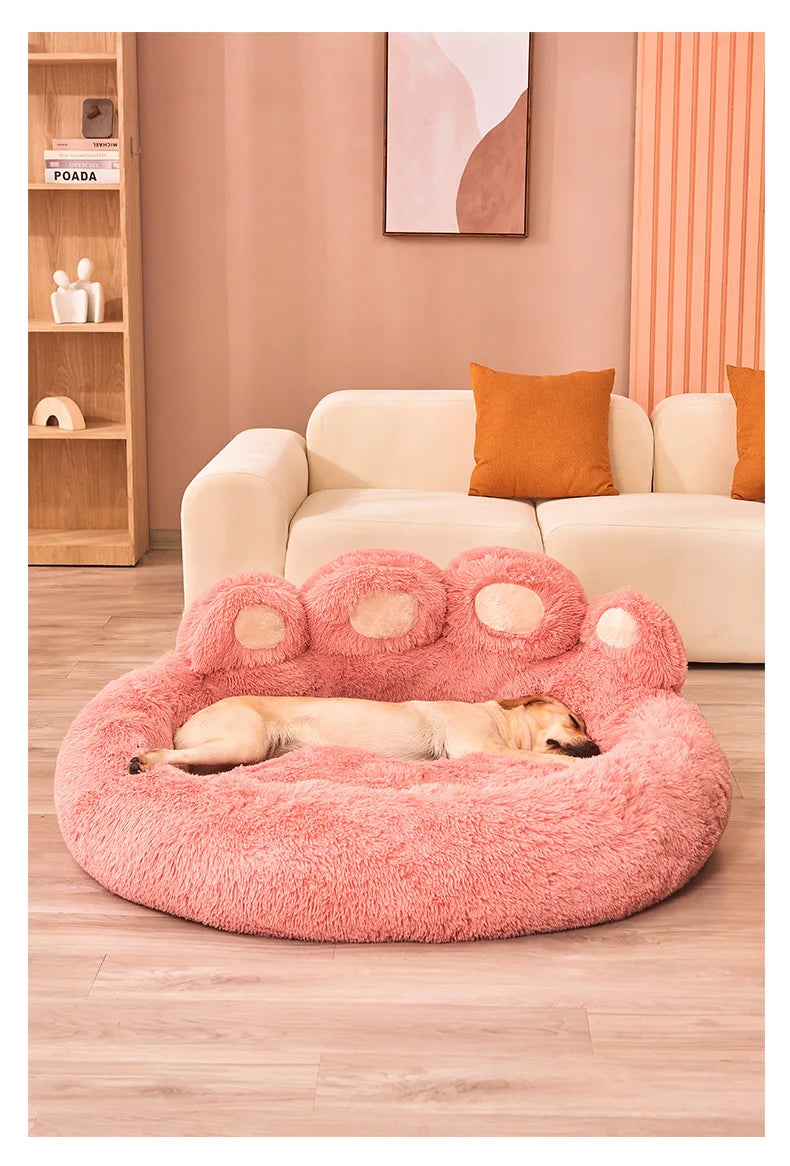 Fluffy Dog Bed Large Pet Products