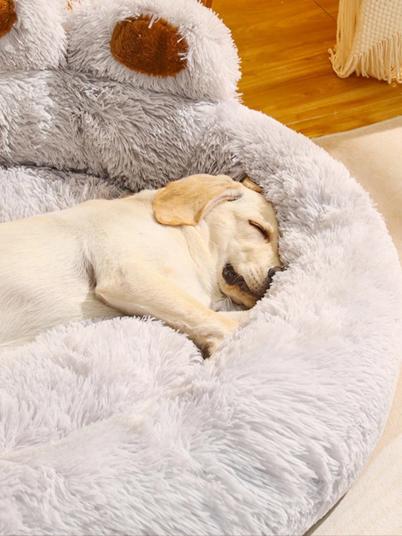 Fluffy Dog Bed Large Pet Products