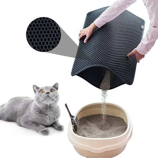 Cat Litter Mat EVA Double Layer