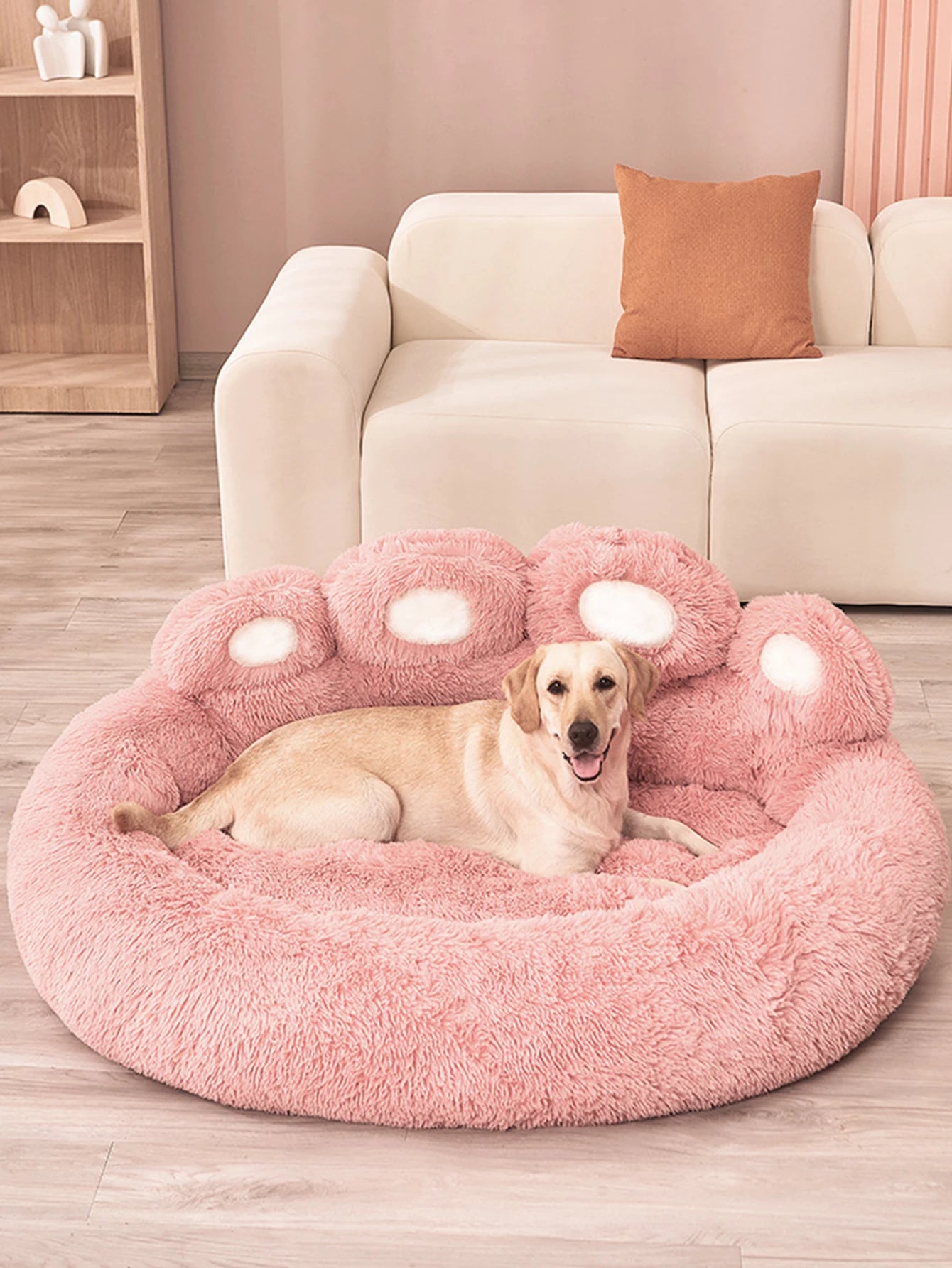 Fluffy Dog Bed Large Pet Products