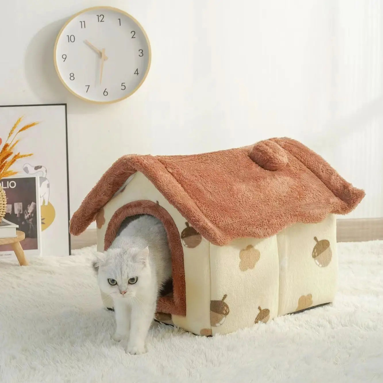 Soft Cat or Puppy Bed/ Winter House