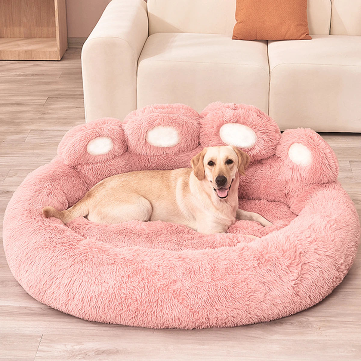 Fluffy Dog Bed Large Pet Products