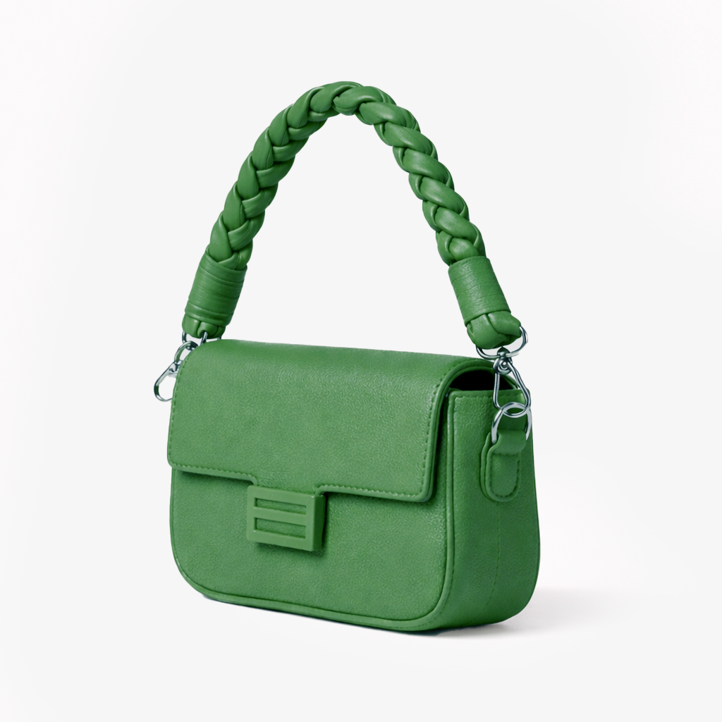 green sactchel bag online in pakistan