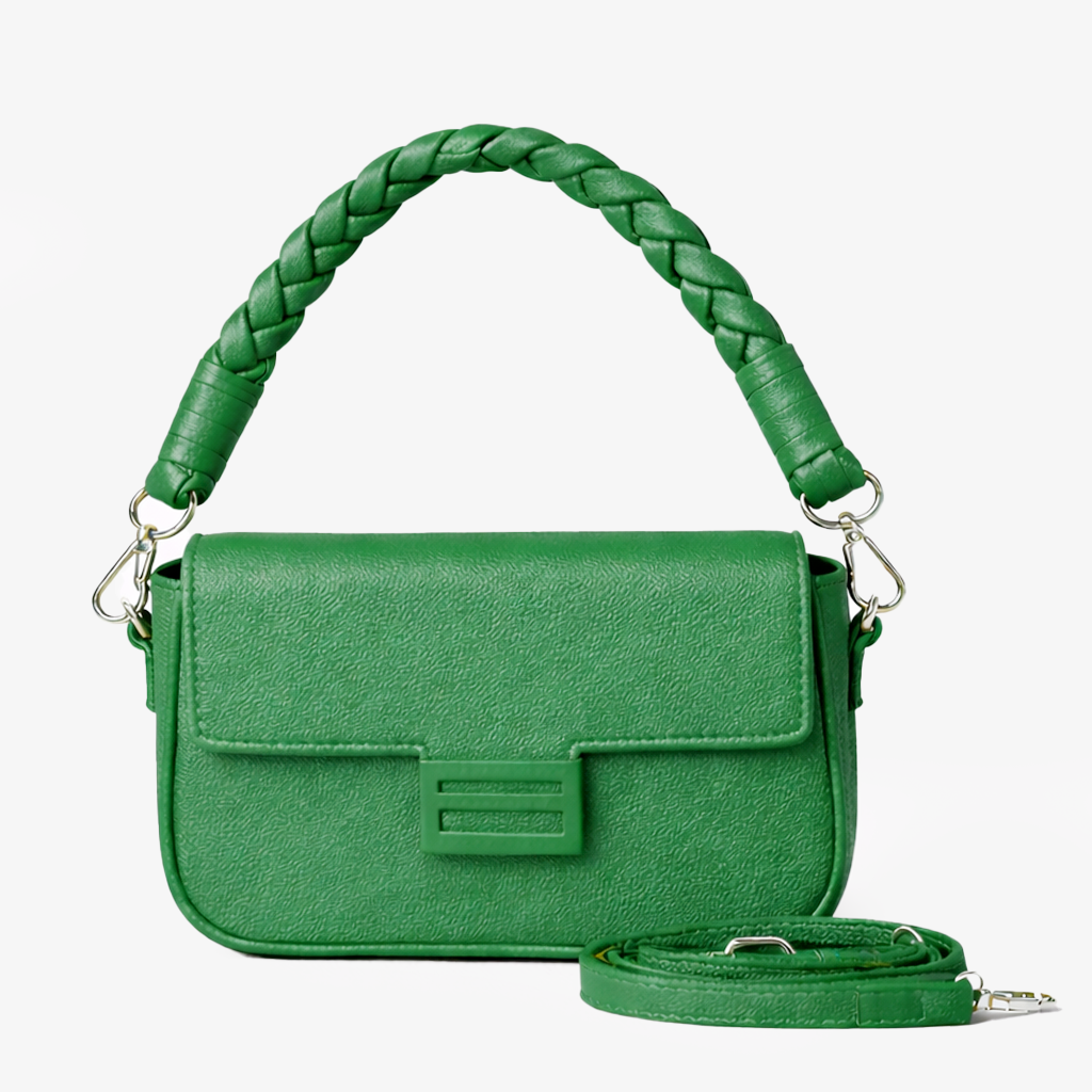 green sactchel bag online in pakistan
