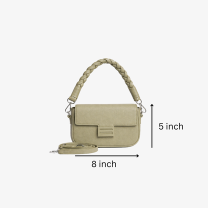 green sactchel bag online in pakistan